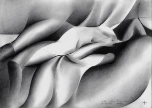 Flowing Figure Study by Corné Akkers