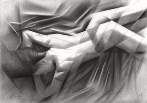 Fragmented Female Form by Corné Akkers