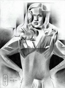 Geometric Fashion Portrait by Corné Akkers