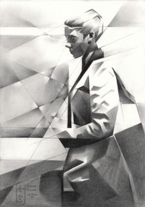 Modern Geometric Portrait