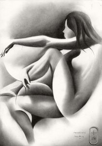 Sensual Reclining Woman