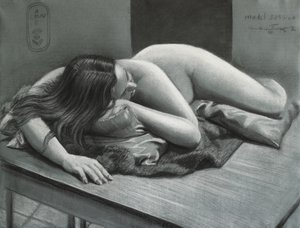 Serene Reclining Figure