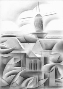 Shaded Urban Geometry by Corné Akkers