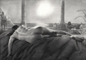 Tribute to Alma Tadema - 28-12-21 by Corné Akkers