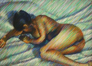 Vibrant Resting Nude