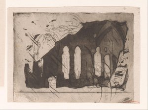 Ruins of an Abbey by Corneille Seghers