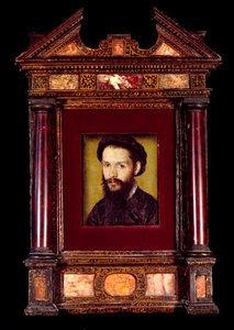 Portrait of Clement des Marets dit Marot by Corneille de la  Haye