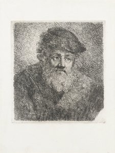 Old Man with Beard and Cap