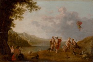 The Judgement of Paris by Cornelis Adamsz. Willaerts