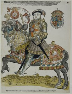 Portrait of Henry VIII of England by Cornelis Anthonisz. (manner of)