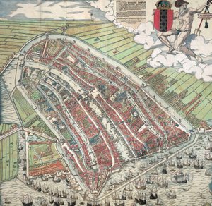 The Famous Trading City of Amsterdam