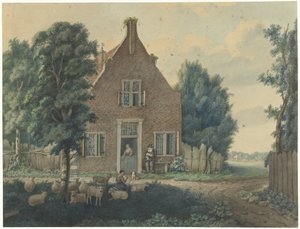 The Inn Holland at Its Narrowest by Cornelis Apostool