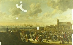The Departure of Charles II of England from Scheveningen, 2 June 1660 by Cornelis Beelt