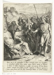 Thomas is Abducted by His Brothers (The Life of Saint Thomas Aquinas)