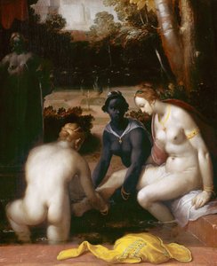 Bathsheba bathing, 1594 by Cornelis Cornelisz. Haarlem van