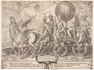 The Triumph of the World by Cornelis Cort