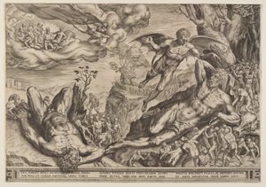 Hercules Besieged by Pygmies