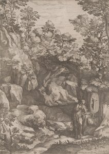 Mary Magdalen Repentant in the Wilderness, 1573