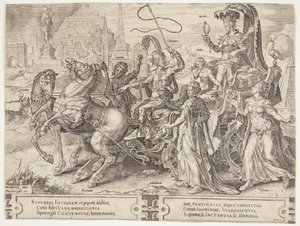 The Triumph of Pride by Cornelis Cort