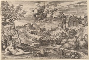 Landscape with Roger Liberating Angelica