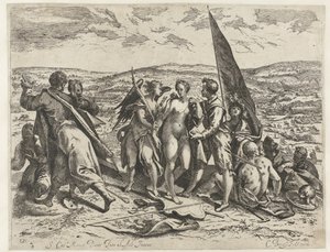 Allegory of War and Peace by Cornelis Dircksz. Boissens