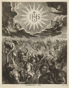 People in Purgatory by Cornelis Galle (I)