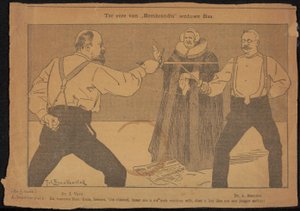 Newspaper Clipping from the Archive of Jan Veth