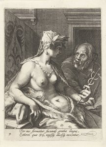 Rhetoric (The Seven Liberal Arts) by Cornelis Jacobsz. Drebbel