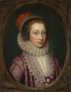 Portrait of a Woman, possibly Elizabeth Boothby, 1619