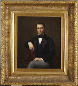 Portrait of Eduard van der Oudermeulen by Cornelis Kruseman