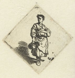 Standing Woman with Jug in Right Hand
