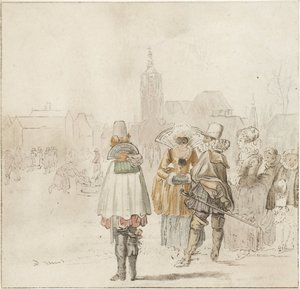 Elegant Company on the Ice