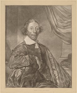 Portrait of a Seated Man by Cornelis Ploos van Amstel