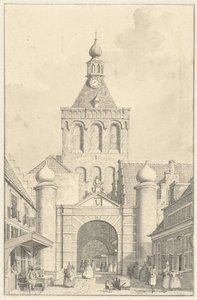 The Binnenpoort in Culemborg by Cornelis Pronk