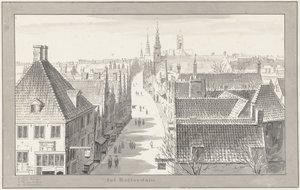 The Hoogstraat in Rotterdam by Cornelis Pronk