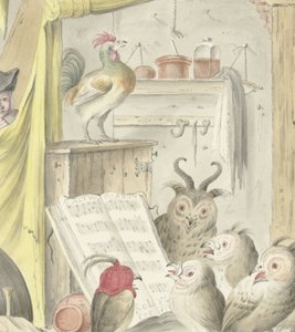 Interior with Bird Concert