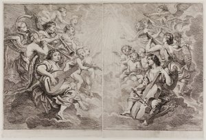 Angels Making Music by Cornelis Schut I