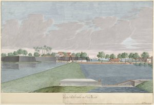 View of Colombo from Overloop De Beer by Cornelis Steiger