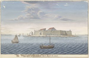 The Fort Hammenhiel on Ceylon