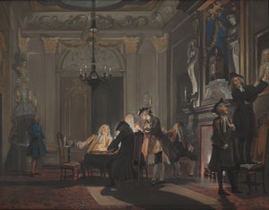 Erat Sermo Inter Fratres by Cornelis Troost