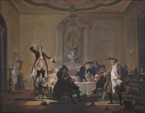 Rumor erat in Casa by Cornelis Troost