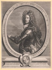Elector Maximilian II Emanuel of Bavaria (engraving)