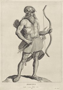 Heruli (Ancient Peoples Living Here) by Cornelis Visscher (II)