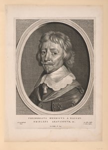 Frederick Henry, Prince of Orange, from Nine Portraits by Cornelis Visscher