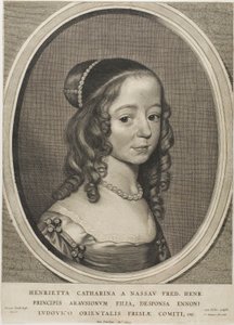 Henrietta Catharina, Princess of Orange Nassau, from Nine Portraits