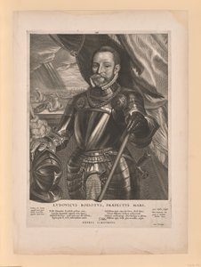 Lodewijk van Boisot, Admiral of Zeeland, from Quatuor Personae by Cornelis Visscher