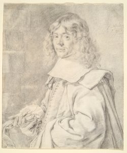 Portrait of a Young Man by Cornelis Visscher