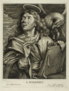 Saint John by Cornelis Visscher