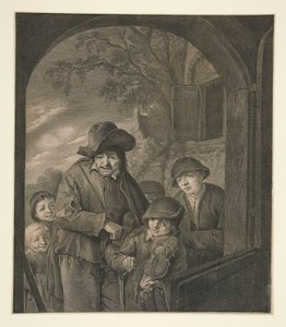 Untitled (Musicians at an Inn Door)