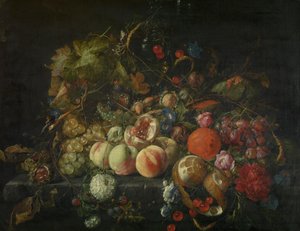 Still Life with Flowers and Fruits